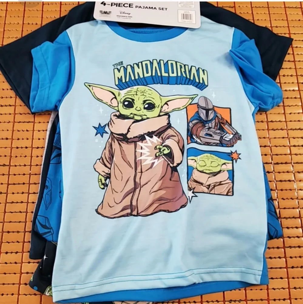 4 Piece StarWars pajama set 4 piece set new shorts pants shirts